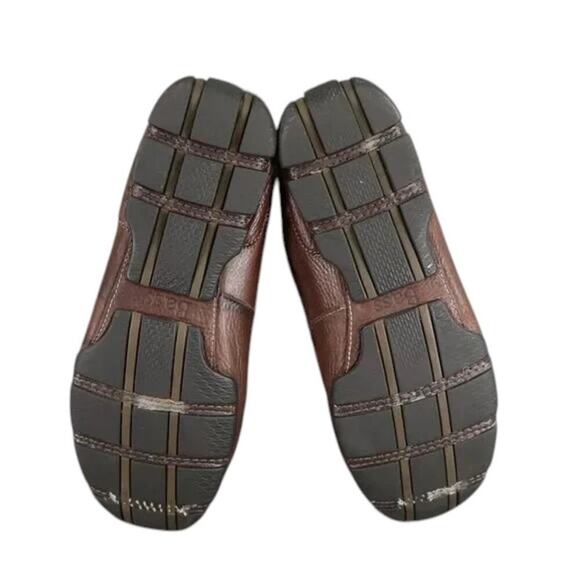 Bass Shoes Mens 11 Slip On Driving Loafers Brown Leather Classic Cristo Comfort main image 13